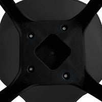 Artiss Set of 4 Retro Padded Dining Chair - Black