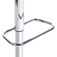 Artiss Wooden Gas Lift Bar Stool - Black and Chrome