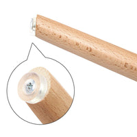 Artiss Set of 4 Wooden Stackable Dining Chairs - White