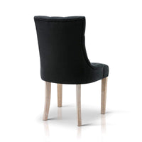 Artiss French Provincial Dining Chair - Black