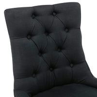 Artiss French Provincial Dining Chair - Black