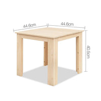 Gardeon Wooden Outdoor Side Beach Table