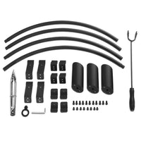 Fire Pit BBQ Grill Smoker Portable Outdoor Fireplace Patio Heater Pits 30"