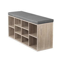 Artiss Bench Wooden Shoe Rack Storage