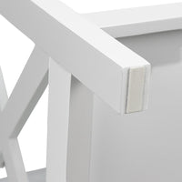 Artiss Wooden Storage Console Table - White
