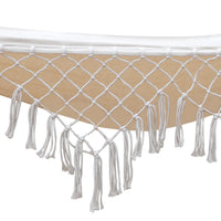 Gardeon Double Tassel Hammock with Wooden Hammock Stand