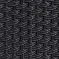 2PC Sun lounge Recliner Chair Wicker Lounger Sofa Day Bed Outdoor Chairs Patio Furniture Garden Cushion Ottoman Gardeon