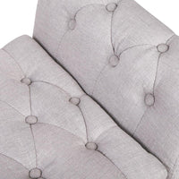Artiss Fabric Storage Ottoman - Beige