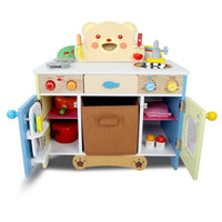 Keezi 10 Piece Kids Kitchen Play Set