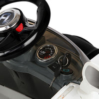 Kids Electric Ride on Car Bugatti Style - Black & White