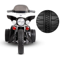 Rigo Kids Ride On Motorbike Motorcycle Toys Black White