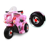 Rigo Kids Ride On Motorbike Motorcycle Car Pink