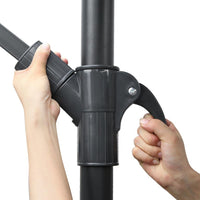 Instahut 3M Outdoor Umbrella - Navy