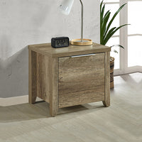 Cielo Bedside Table With Drawer Oak