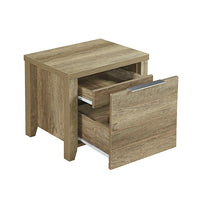 Cielo Bedside Table With Drawer Oak