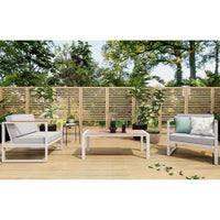 Dolly 2 Seater Aluminium Outdoor Balcony Set