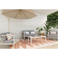 Dolly 4 Seater Aluminium Outdoor Sofa Set