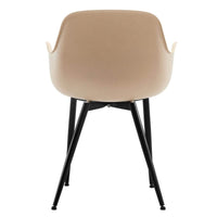 Looney Natural Elegant Armrest Dining Chair Set of 2