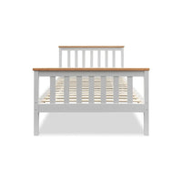 Artiss King Single Wooden Bed Frame Timber  Kids Adults