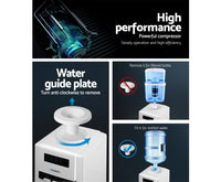 Devanti 22L Bench Top Water Cooler Dispenser Filter Purifier Hot Cold Room Temperature Three Taps
