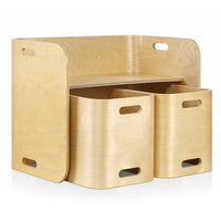 Kids Table and Chair Set Study Desk Dining Wooden