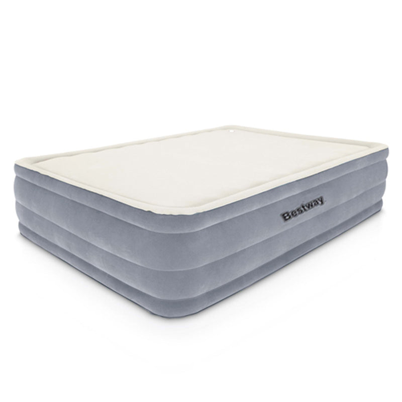 Bestway Queen Size Inflatable Air Mattress - Grey & Beige