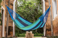 Jumbo Size Cotton Hammock in Oceanica