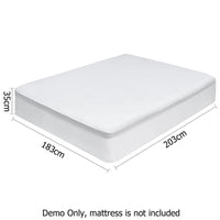 Giselle Bedding King Size Waterproof Bamboo Mattress Protector