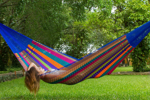 Jumbo Nylon Plus Hammock in Mexicana