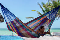 Jumbo Nylon Plus Hammock in Mexicana