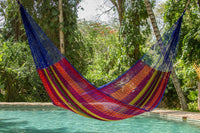 Jumbo Nylon Plus Hammock in Mexicana