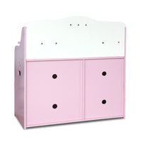 Keezi Kids Kitchen Play Set - Pink