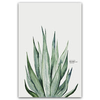 Simple Watercolor Vase Green Plant Art Poster Wall Art Print Canvas Painting Picture Modern Home Living Room Decoration Custom