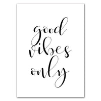 Live Love Laugh Inspiring Quotes Wall Art Canvas Painting Black White Wall Poster Prints For Living Room Modern Home Decor AL132