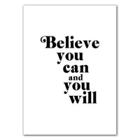 Live Love Laugh Inspiring Quotes Wall Art Canvas Painting Black White Wall Poster Prints For Living Room Modern Home Decor AL132