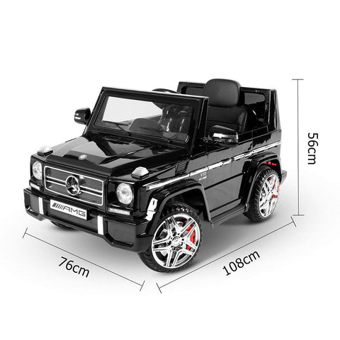 Kids Ride On Car MercedesBenz Licensed G65 12V Electric Black