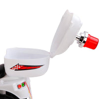 Rigo Kids Ride On Motorbike Motorcycle Car Toys White