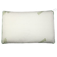 2x Polyester Bamboo Knit Bedding Pillow Washable  Queen Size