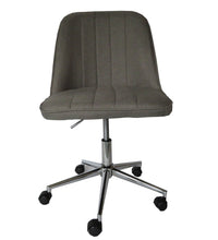 Bergen Dark grey fabric gas lift home office chair