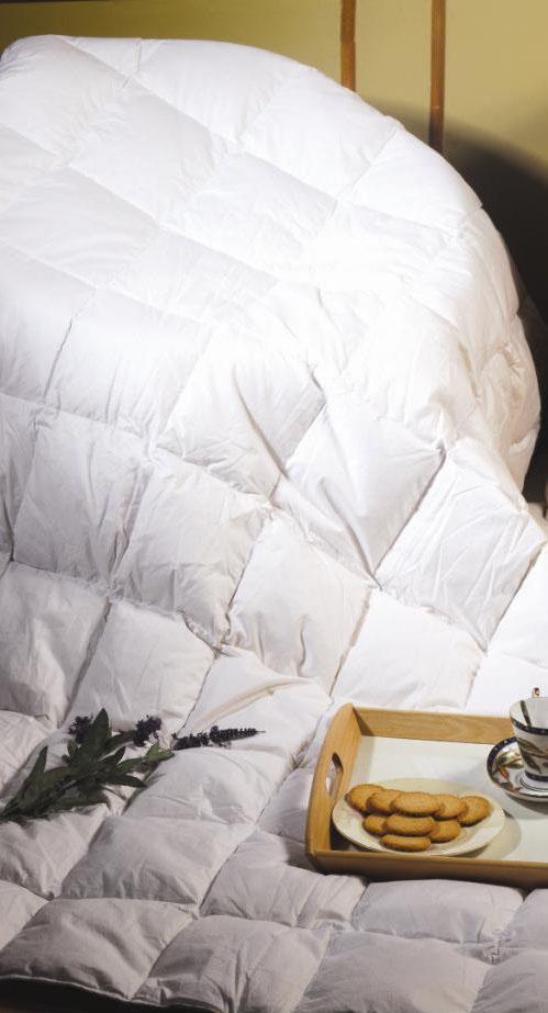 King Quilt - 100% White Duck Feather