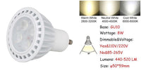 Smart IC Dimmable 8W 3030 SMD LED SpotLights