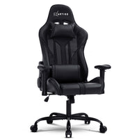 Artiss Gaming Office Chair Computer Chairs Leather Seat Racer Racing Meeting Chair Balck