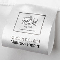 Giselle Single Mattress Topper Bamboo Fibre Pillowtop Protector