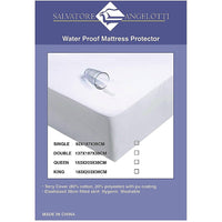 Waterproof Terry Mattress Protector w Skirt -QUEEN