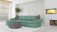 Wembley 3.5 + Chaise ( Jade )
