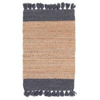 Jute hand-woven rug (60cm x 90cm)