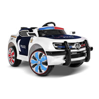 Kid's Electric Ride on Car Police Ford Style- Black & White
