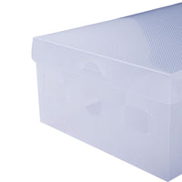 Artiss Set of 20 Clear Shoe Box Foldable Transparent Shoe Storage Stackable Case