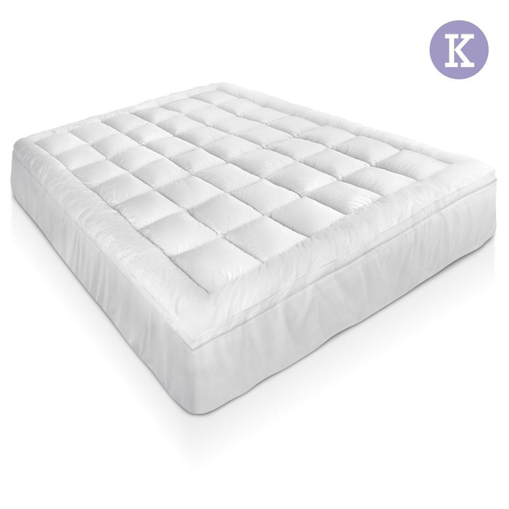Giselle Bedding King Size Bamboo Matress Topper 