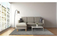 York 3 Seater + Chaise ( Natural )